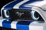 Oracle Ford Mustang 10-13 WP LED Fog Halo Kit (Grille Style) - White thumbnail 8
