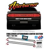 Oracle Dodge Challenger 08-14 Afterburner Center Section (4 pcs) - Red thumbnail 4