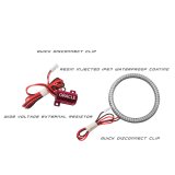 Oracle Jeep Wrangler 07-17 LED Waterproof Turn Signal Halo Kit - Amber thumbnail 7