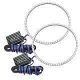 Oracle Jeep Wrangler JK 07-17 LED Waterproof Halo Kit - ColorSHIFT w/o Controller thumbnail 1