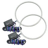 Oracle Jeep Wrangler JK 07-17 LED Waterproof Halo Kit - ColorSHIFT w/o Controller thumbnail 2