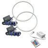 Oracle Hummer H2 03-10 LED Waterproof Halo Kit - ColorSHIFT w/ Simple Controller thumbnail 7