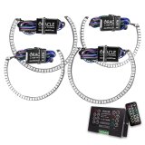 Oracle Dodge Challenger 15-21 LED Waterproof Halo Kit - ColorSHIFT w/ 2.0 Controller thumbnail 2