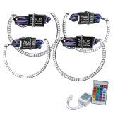 Oracle Dodge Challenger 15-21 LED Waterproof Halo Kit - ColorSHIFT w/ Simple Controller thumbnail 1