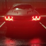 Oracle Dodge Challenger 15-21 LED Waterproof Halo Kit - ColorSHIFT w/ Simple Controller thumbnail 7