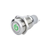 Oracle Pre-Wired Power Symbol On/Off Flush Mount LED Switch - Green thumbnail 1