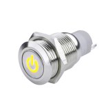 Oracle Pre-Wired Power Symbol On/Off Flush Mount LED Switch - Yellow thumbnail 2
