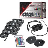 Oracle Bluetooth + RF Underbody Rock Light Kit - 4 PCS - ColorSHIFT thumbnail 2