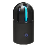 Oracle 3W UV-C Mini Sterilization Lamp- Portable UVGI Disinfection Device (Black) - Black thumbnail 4
