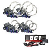 Oracle Vector Jeep Wrangler JK Grille Halo Kit - ColorSHIFT w/ BC1 Controller thumbnail 1