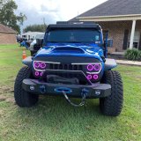 Oracle Vector Jeep Wrangler JK Grille Halo Kit - ColorSHIFT w/ Simple Controller thumbnail 7