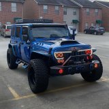 Oracle Vector Jeep Wrangler JK Grille Halo Kit - ColorSHIFT w/ Simple Controller thumbnail 9