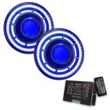 ORACLE Lighting 0718 Jeep Wrangler JK Oculus 7in ColorSHIFT Bi-LED Projector Headlights thumbnail 3