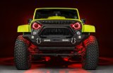 ORACLE Lighting 0718 Jeep Wrangler JK Oculus 7in ColorSHIFT Bi-LED Projector Headlights thumbnail 7