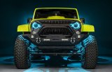 ORACLE Lighting 0718 Jeep Wrangler JK Oculus 7in ColorSHIFT Bi-LED Projector Headlights thumbnail 8
