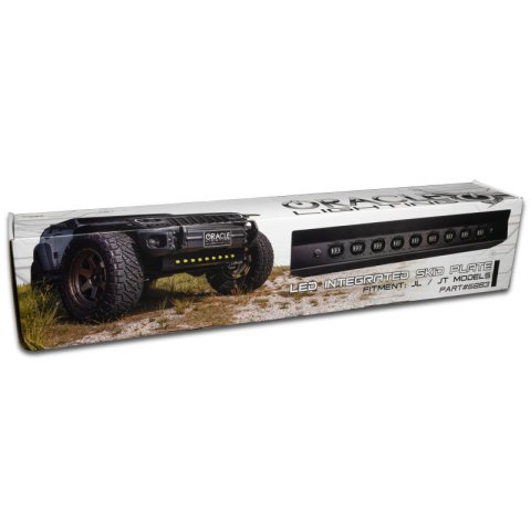 ORACLE Lighting 2019+ Jeep Wrangler JL Skid Plate w/ Integrated LED Emitters - Yellow thumbnail 9