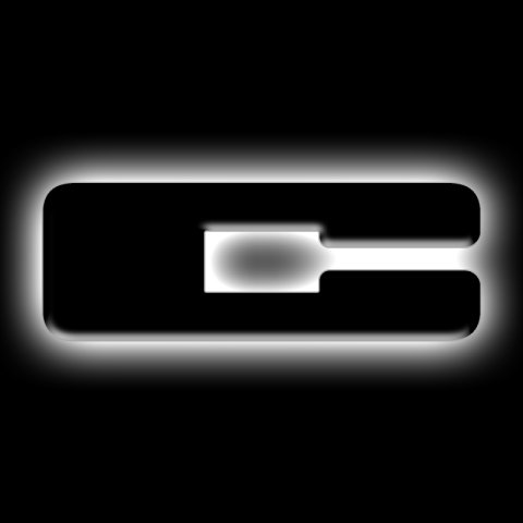 ORACLE Lighting Universal Illuminated LED Letter Badges - Matte Blk Surface Finish - C thumbnail 1