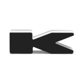 ORACLE Lighting Universal Illuminated LED Letter Badges - Matte Blk Surface Finish - K thumbnail 8