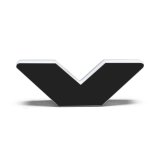 ORACLE Lighting Universal Illuminated LED Letter Badges - Matte Blk Surface Finish - V thumbnail 8