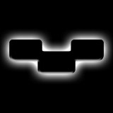 ORACLE Lighting Universal Illuminated LED Letter Badges - Matte Blk Surface Finish - Y thumbnail 2