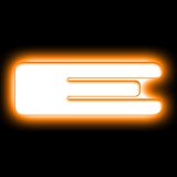 ORACLE Lighting Universal Illuminated LED Letter Badges - Matte Wht Surface Finish - E thumbnail 1