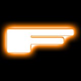 ORACLE Lighting Universal Illuminated LED Letter Badges - Matte Wht Surface Finish - F thumbnail 2