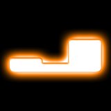 ORACLE Lighting Universal Illuminated LED Letter Badges - Matte Wht Surface Finish - J thumbnail 2