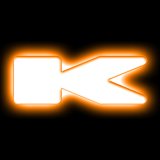 ORACLE Lighting Universal Illuminated LED Letter Badges - Matte Wht Surface Finish - K thumbnail 1
