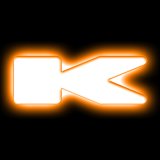 ORACLE Lighting Universal Illuminated LED Letter Badges - Matte Wht Surface Finish - K thumbnail 2