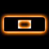 ORACLE Lighting Universal Illuminated LED Letter Badges - Matte Blk Surface Finish - D thumbnail 2