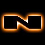 ORACLE Lighting Universal Illuminated LED Letter Badges - Matte Blk Surface Finish - N thumbnail 1