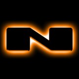 ORACLE Lighting Universal Illuminated LED Letter Badges - Matte Blk Surface Finish - N thumbnail 2