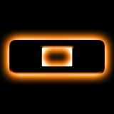 ORACLE Lighting Universal Illuminated LED Letter Badges - Matte Blk Surface Finish - O thumbnail 1