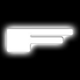 ORACLE Lighting Universal Illuminated LED Letter Badges - Matte Wht Surface Finish - F thumbnail 2