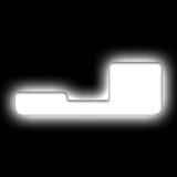 ORACLE Lighting Universal Illuminated LED Letter Badges - Matte Wht Surface Finish - J thumbnail 1
