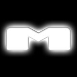 ORACLE Lighting Universal Illuminated LED Letter Badges - Matte Wht Surface Finish - M thumbnail 1
