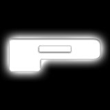 ORACLE Lighting Universal Illuminated LED Letter Badges - Matte Wht Surface Finish - P thumbnail 1