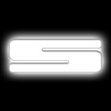 ORACLE Lighting Universal Illuminated LED Letter Badges - Matte Wht Surface Finish - S thumbnail 2