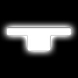 ORACLE Lighting Universal Illuminated LED Letter Badges - Matte Wht Surface Finish - T thumbnail 2