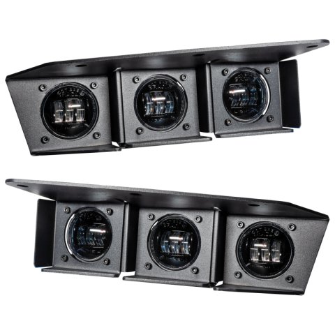 ORACLE Lighting 21-22 Ford Bronco Triple LED Fog Light Kit for Steel Bumper - White thumbnail 1