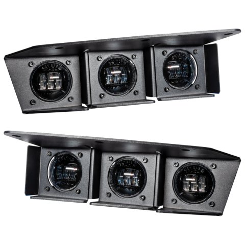ORACLE Lighting 21-22 Ford Bronco Triple LED Fog Light Kit for Steel Bumper - White thumbnail 2
