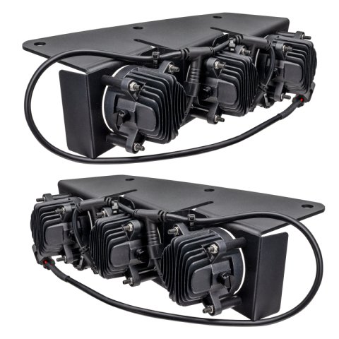 ORACLE Lighting 21-22 Ford Bronco Triple LED Fog Light Kit for Steel Bumper - White thumbnail 3