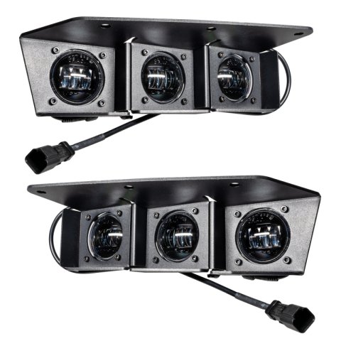 ORACLE Lighting 21-22 Ford Bronco Triple LED Fog Light Kit for Steel Bumper - White thumbnail 4
