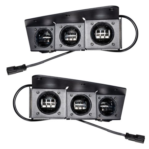 ORACLE Lighting 21-22 Ford Bronco Triple LED Fog Light Kit for Steel Bumper - White thumbnail 5