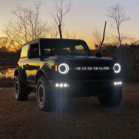 ORACLE Lighting 21-22 Ford Bronco Triple LED Fog Light Kit for Steel Bumper - White thumbnail 8