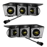 ORACLE Lighting 21-22 Ford Bronco Triple LED Fog Light Kit for Steel Bumper - Yellow thumbnail 4