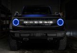 Oracle 2021 Ford Bronco Base Headlight LED Halo Kit - ColorSHIFT - w/ Simple Controller thumbnail 9