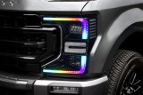 Oracle 2022 Ford F250/350 Super Duty Dynamic ColorSHIFT Headlight DRL Kit w/Switchback thumbnail 7