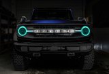 Oracle 21-22 Ford Bronco Headlight Halo Kit w/DRL Bar - Base Headlights -w/2.0 Controller thumbnail 4