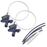 Oracle 21-22 Ford Bronco Headlight Halo Kit w/DRL Bar - Base Headlights -w/No Controller thumbnail 1